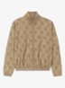 Sweatvest met logo - Lichtbruin