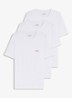 T-shirt met logo in 3-pack - Wit