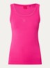 Tanktop met ribstructuur - Bright Pink-675 / Roze