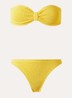Jean bikiniset met structuur - Geel