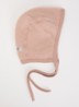 Babymuts van merino wol - Oudroze