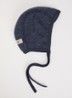 Babymuts van merino wol - Donkerblauw