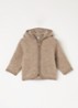 Grofgebreid vest van merinowol - Beige