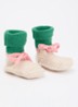 Babyslofjes van merino wol - Gebroken wit