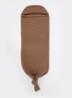 Cocoon van merino wol - Bruin