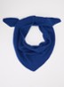 Josephina grofgebreide sjaal van merino wol 135 x 35 cm - Kobaltblauw
