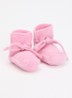 Original Booties babyslofje met strikdetail - Lichtroze