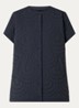 Blossom bodywarmer met quilt patroon - Donkerblauw