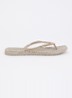 Cheerful slipper met strass - Taupe