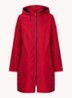 Rain128 softshell regenjas met afneembare capuchon - Donkerrood