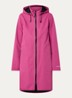 Rain128 softshell regenjas met afneembare capuchon - Fuchsia
