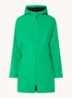 Softshell jack met capuchon en ritszakken - Felgroen