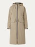 Thermy parka met afneembare capuchon - Beige