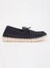 Tulip mocassin met structuur - Indigo