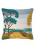 Landes sierkussenhoes 45 x 45 cm - Blauw