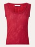 Galadriel top met structuur - Rood