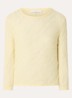Gracelia longsleeve met structuur - Geel