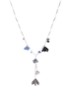 Catalina ketting met hanger - Blauw