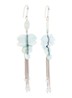 Halsey Long oorhangers - Lichtblauw