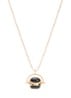 Hanae ketting met hanger - Zwart
