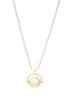 Hanae ketting met hanger - Gebroken wit