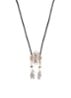 Janis ketting met hanger - Zwart
