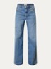 Lemony high waist wide leg jeans met steekzakken - Indigo