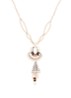 Lyna kralenketting - Gebroken wit