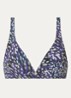Petra bikinitop met print - Paars