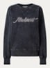 Rise sweater met logoborduring - Antraciet
