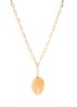 Stones ketting met hanger - Geel