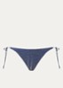 The 90'S brazilian bikinislip met print - Blauw