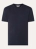 T-shirt met logo - Donkerblauw
