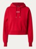 Hoodie met logo - Rood