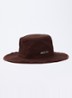 Le Bob Artichaut bucket hoed met logo - Chocoladebruin