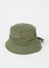 Le Bob Gadjo bucket hoed van canvas - Bronsgroen
