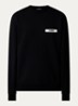 Sweater met logo - Zwart