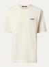 T-shirt met logo - Lichtgeel