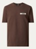 T-shirt met logo - Bruin