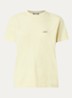 T-shirt met logo - Geel