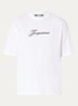 T-shirt met logoprint - Wit
