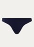 Isla bikinislip met ribstructuur - Donkerblauw