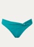 Jetset bikinislip met geknoopt detail - Zeegroen