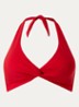 Jetset halter bikinitop met uitneembare vulling - Rood