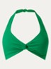 Jetset halter bikinitop met uitneembare vulling - Groen