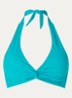 Jetset halter bikinitop met uitneembare vulling - Zeegroen