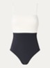 Versa Rib badpak met uitneembare vulling - Zwart