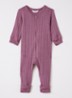 Babypak in zijdeblend met ribstructuur - Taupe
