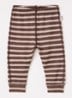Legging in wolblend met print - Bruin