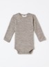 Romper van merino wol - Donkerbeige
